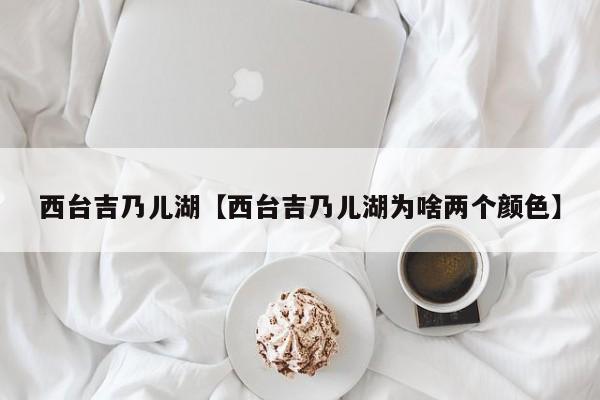 西台吉乃儿湖【西台吉乃儿湖为啥两个颜色】